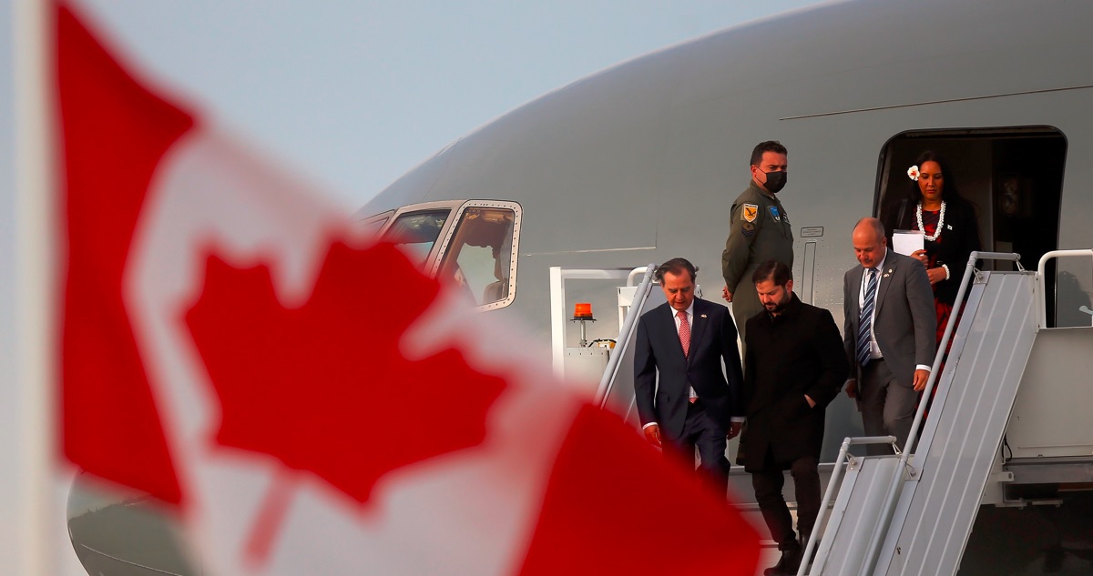 Gabriel Boric en Canadá