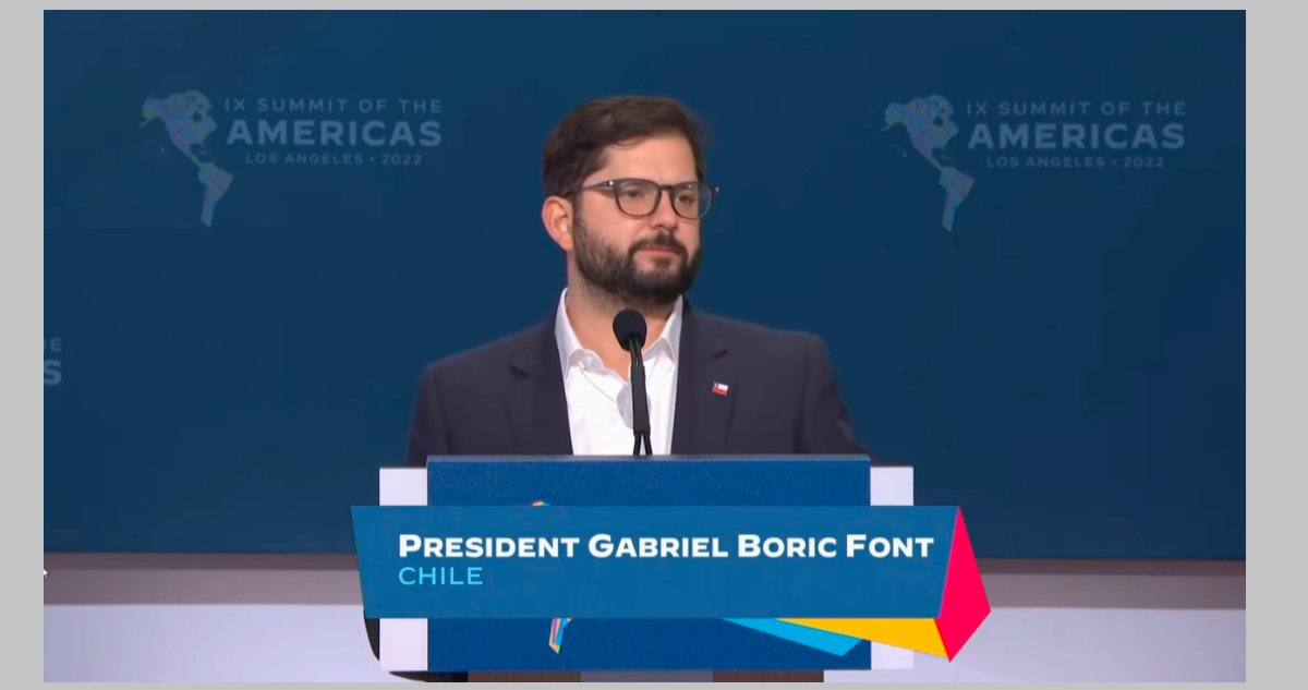 Boric ante Cumbre de las Américas