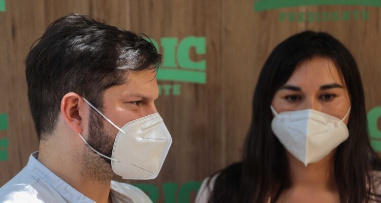 Presidente Boric y Ministra Izkia