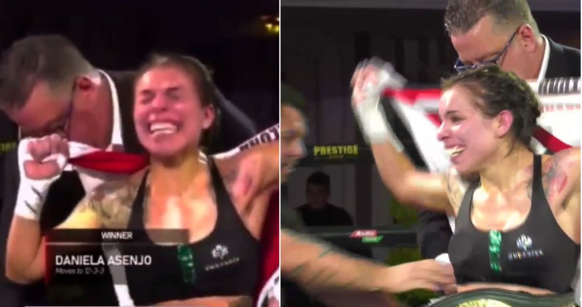 La boxeadora chilena Daniela Asenjo y un título que pasó a la historia