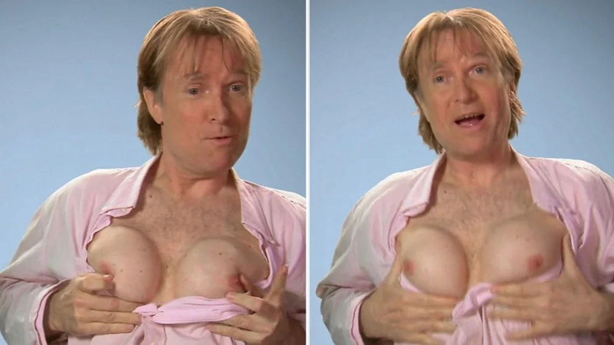 Brian Zembic hizo una apuesta de 100 mil dólares, y se colocó implantes mamarios.