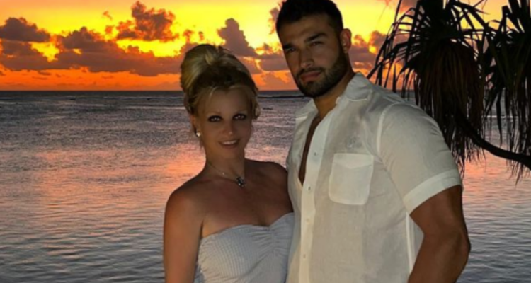 Britney Spears y Sam Asghari.