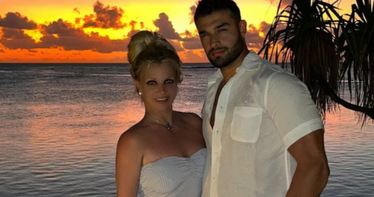 Britney Spears y Sam Asghari.
