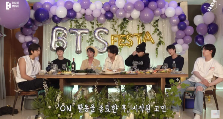 BTS anuncia que se separa