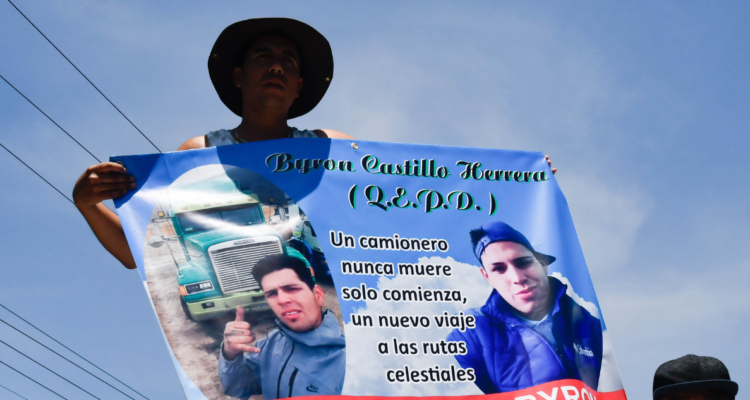 camionero byron castillo