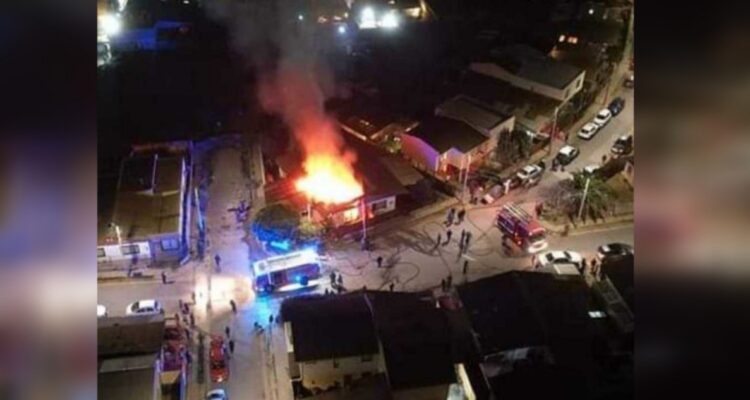 Incendio casa vocera Modatima