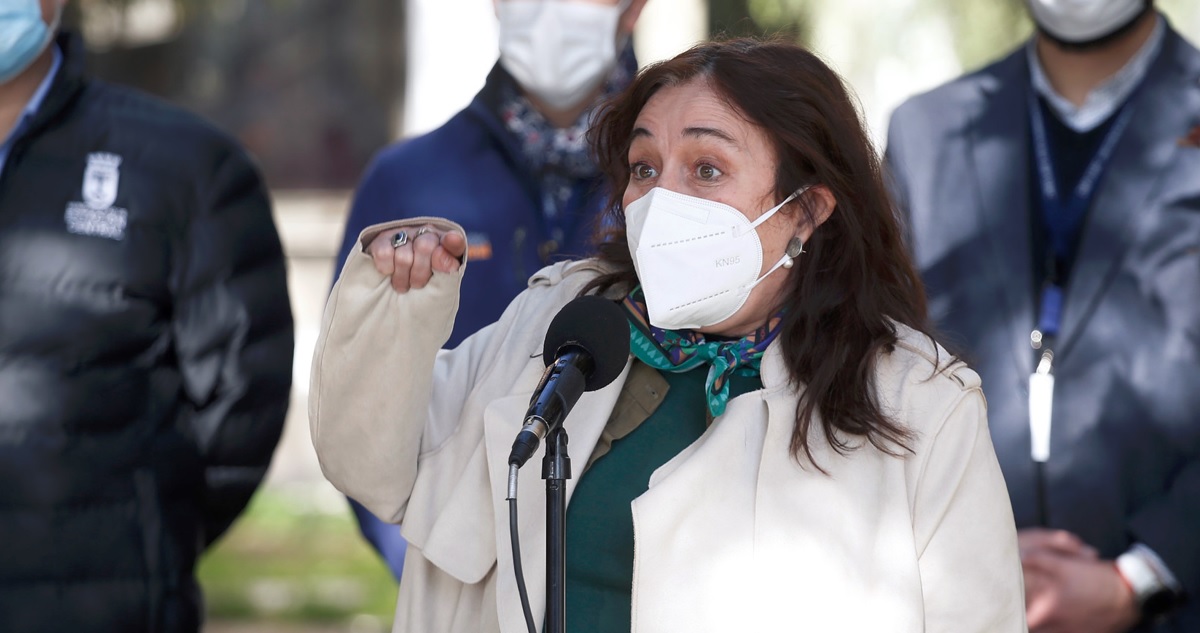 Foto contexto ministra de Salud y balance covid hoy
