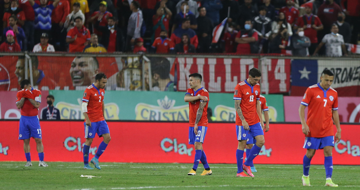 Chile continua cayendo en el ranking FIFA.