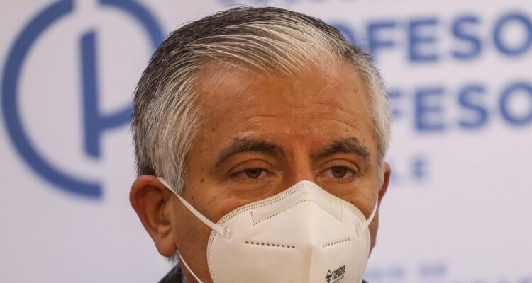 Carlos Díaz, presidente del Colegio de Profesores