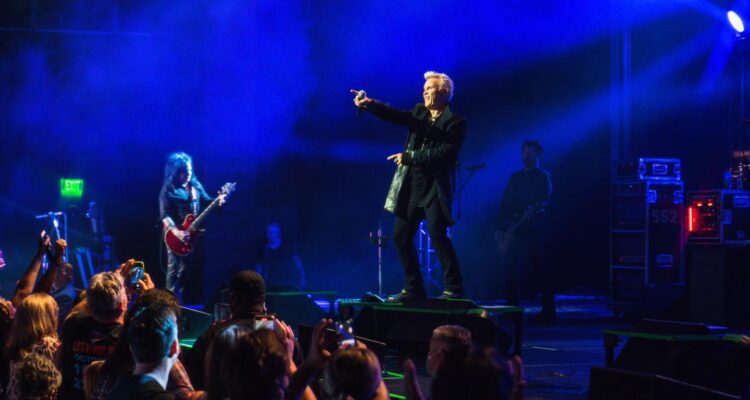 Concierto de Billy Idol en Chile