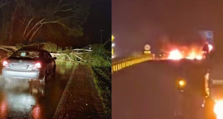 Múltiples cortes de ruta en La Araucanía