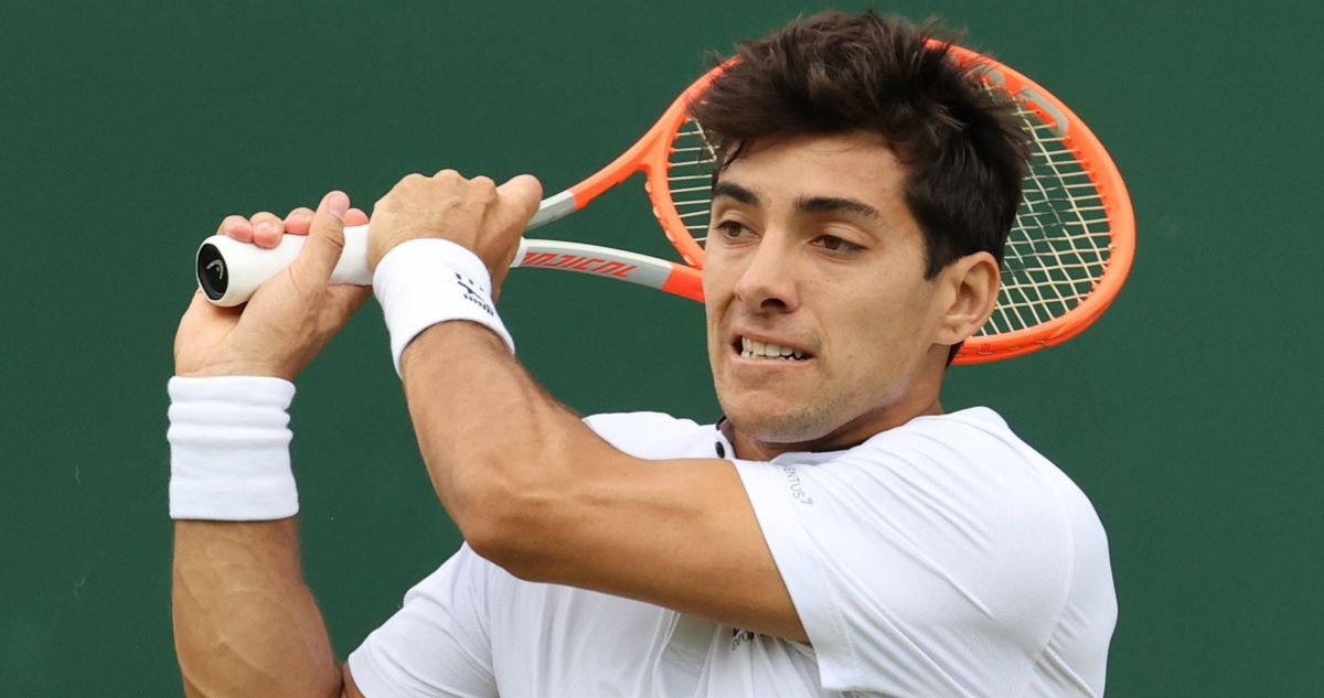 Cristian Garin avanzó a tercera ronda de Wimbledon.