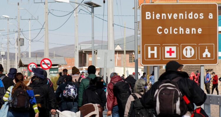 Foto contexto entrada a ChIle de bandas criminales extranjeras