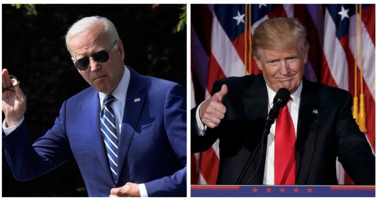 Joe Biden y Donald Trump