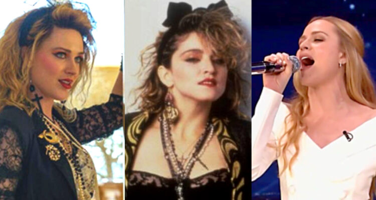 Evan Rachel Wood imita a Madonna