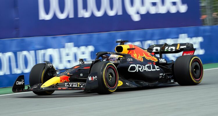 Max Verstappen roncó fuerte en los ensayos libres del GP de Canadá