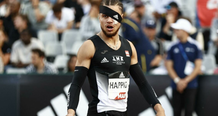 Happio sufre golpiza antes de competir y ganar en la carrera.