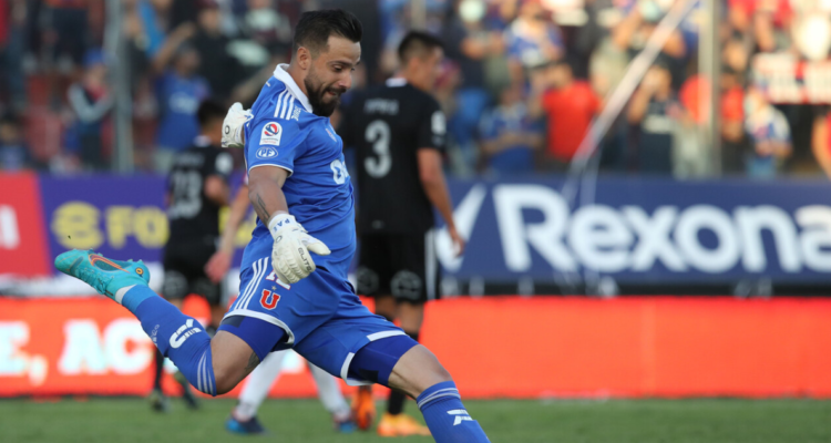 Hernán Galindez jugando por La U.