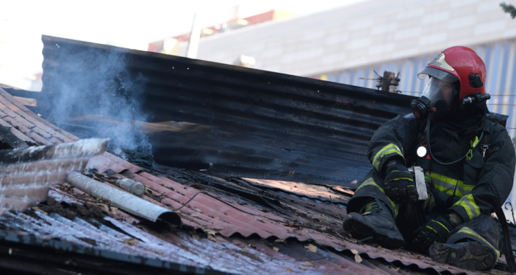 vivienda destruida incendio Quemchi