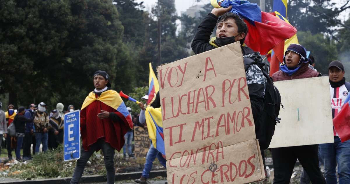 Indígenas de Ecuador siguen firmes en protestas: “No nos vamos a ir sin respuesta”