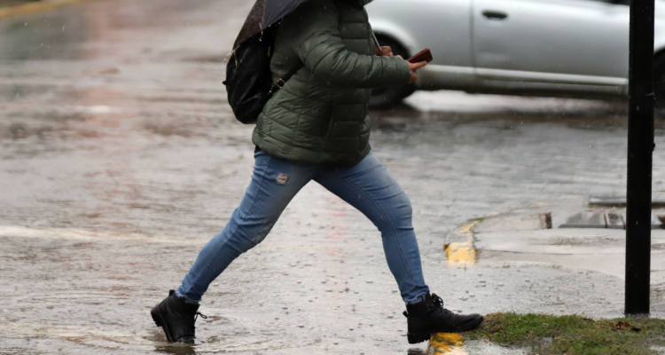 intensas lluvias en región de los lagos