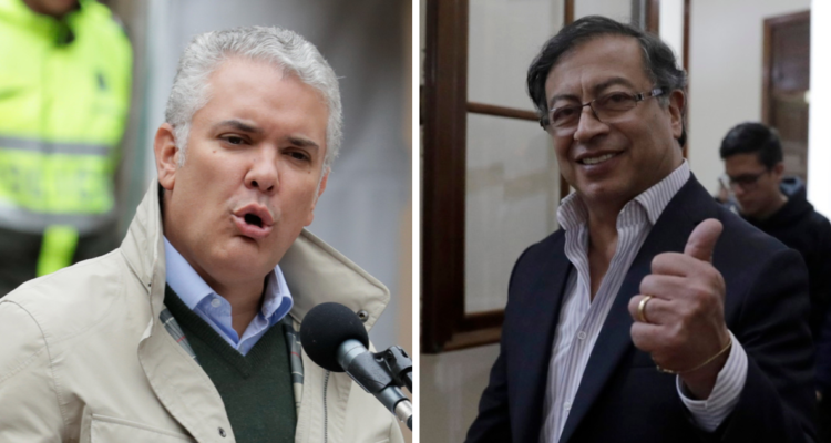 Iván Duque felicita a Gustavo Petro