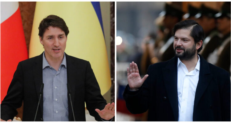 Justin Trudeau confirma que presidente Gabriel Boric visitará Canadá este lunes