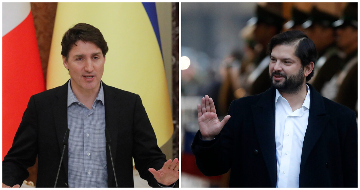 Justin Trudeau confirma que presidente Gabriel Boric visitará Canadá este lunes