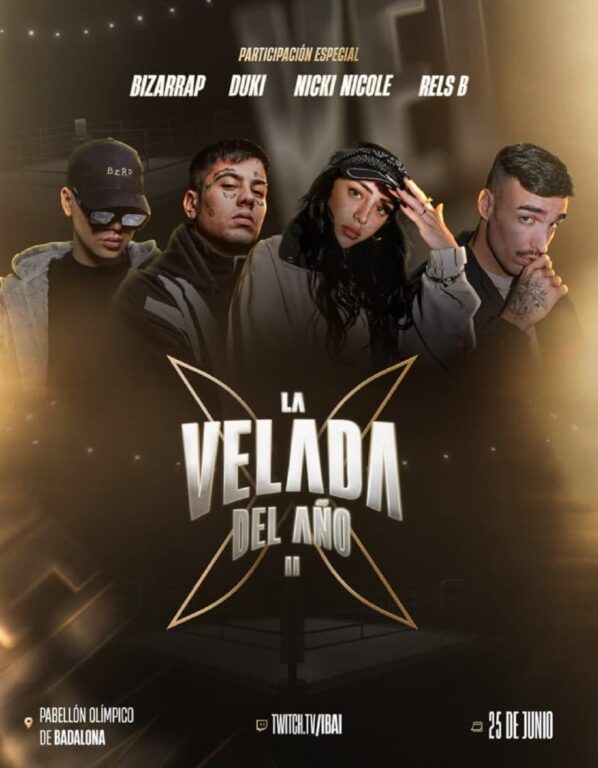 LA Velada 2, evento de boxeo de Ibai Llanos