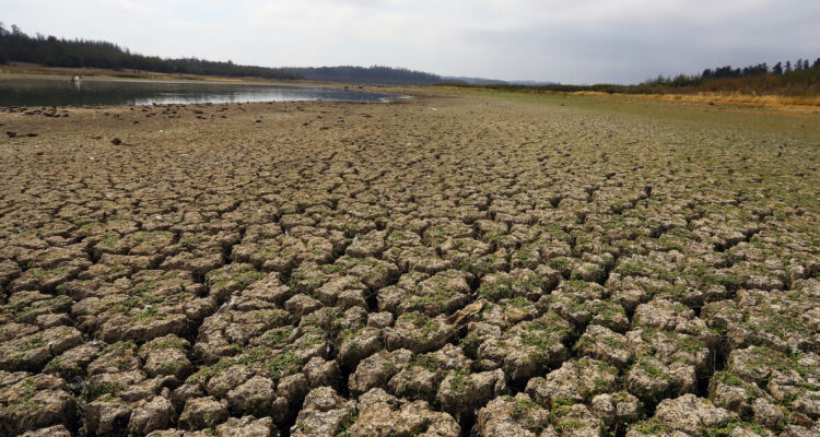Foto contexto sequía en Chile