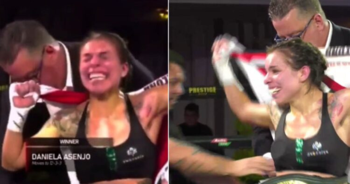 Leona Asenjo cuestiona falta de apoyo previo a ganar título mundial de boxeo.