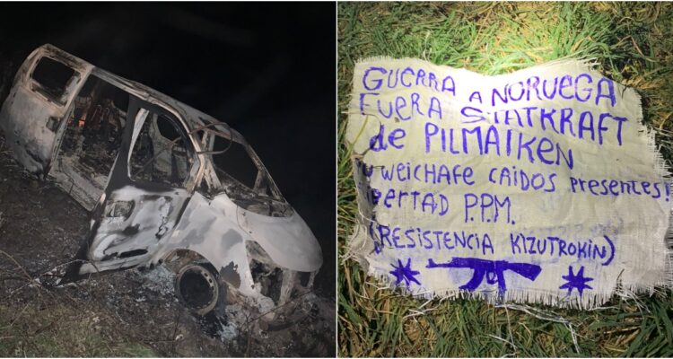 LIENZO ATAQUE INCENDIARIO