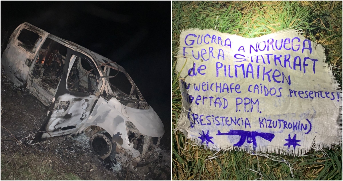 LIENZO ATAQUE INCENDIARIO