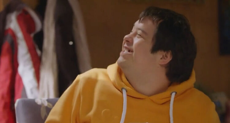 Luis Rodríguez interpretando a Luchito en La Ley de Baltazar.