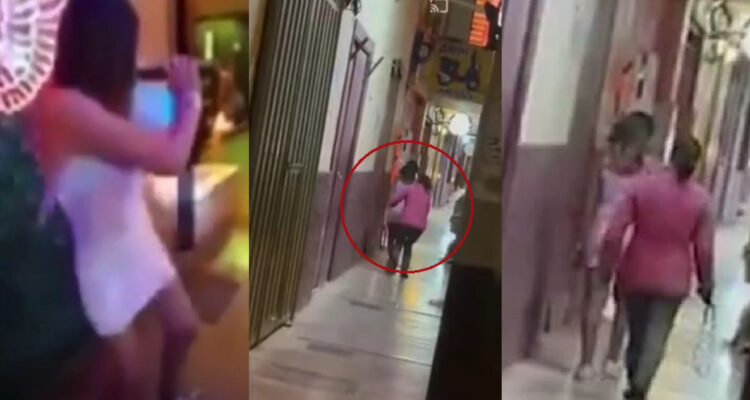madre peruana saca a su hija de disco