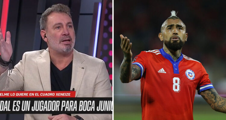 Marcelo Barticciotto quedó descolocado en medio del debate por Arturo Vidal.