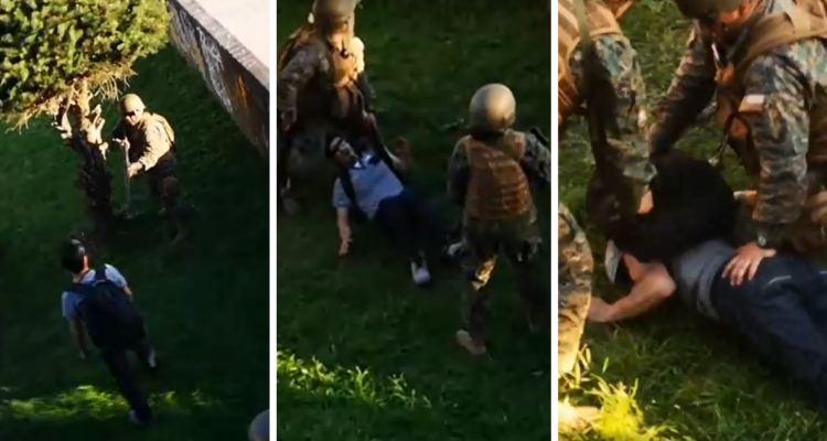 CDE pide 7 años de cárcel para militar que disparó a civil en Concepción.