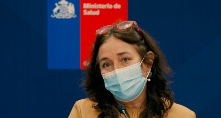 Foto contexto María Begoña Yarza y aumento de casos nuevos de covid-19