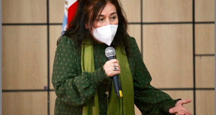 Foto contexto ministra Yarza ante aumento de UCI y de casos covid-19