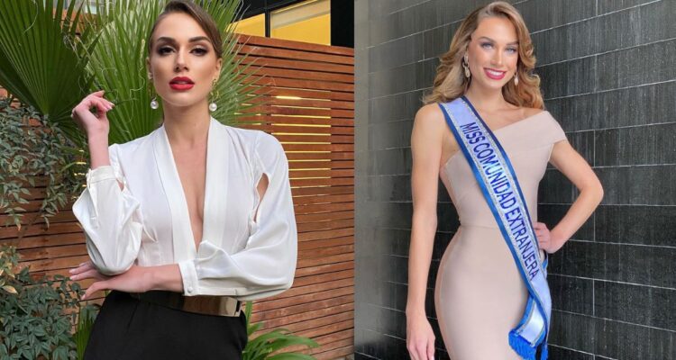 Sofía Depassier: Miss Universo Chile 2022 representante de la comunidad extranjera