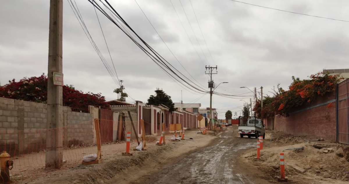 Lugar donde se comenzaron a llevar a cabo obras sin expropiación