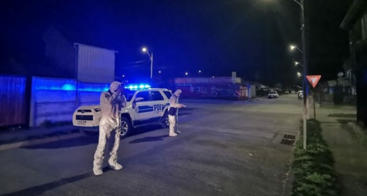 Mujer de 23 años muere luego que proyectil de una balacera ingresara a su vivienda en Valdivia