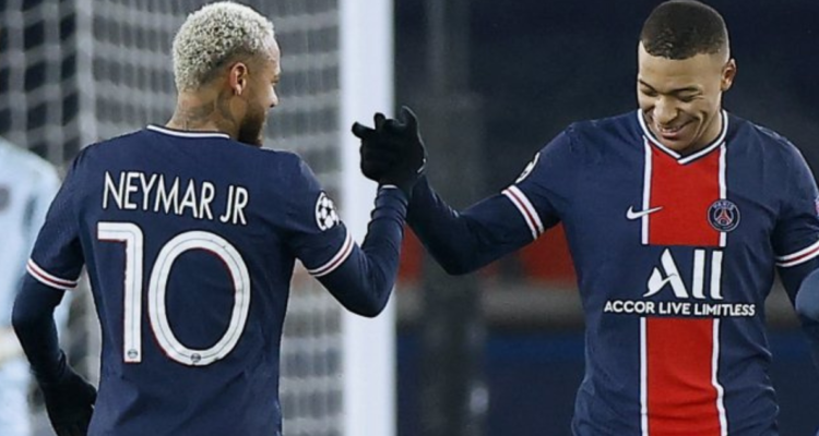 Mbappé le muestra la puerta de salida a Neymar.