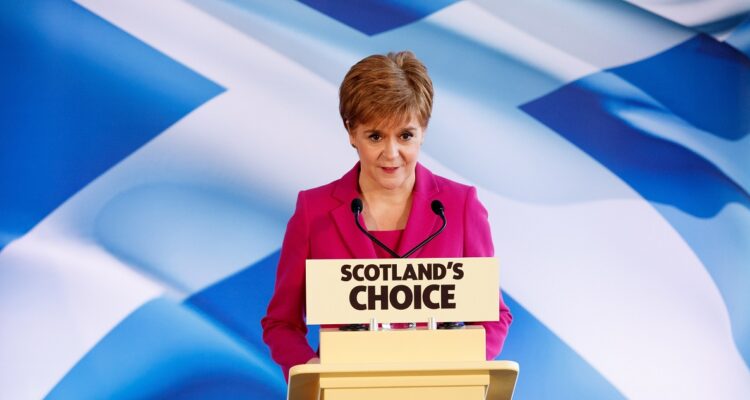 Nicola Sturgeon.