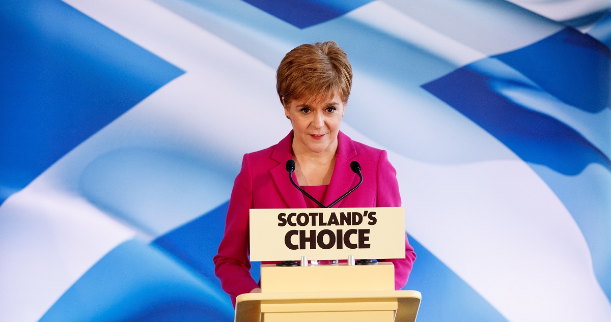 Nicola Sturgeon.