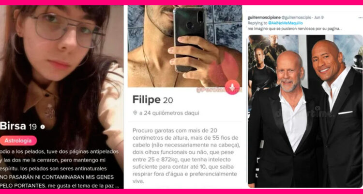 “Odio a los pelados”: el osado perfil de Tinder funado en Argentina.