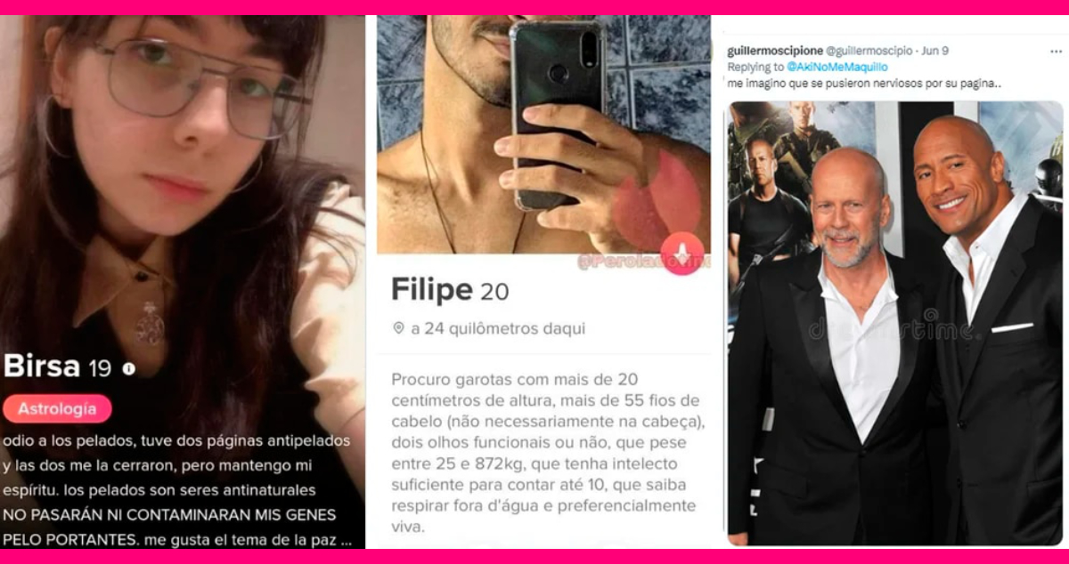 “Odio a los pelados”: el osado perfil de Tinder funado en Argentina.