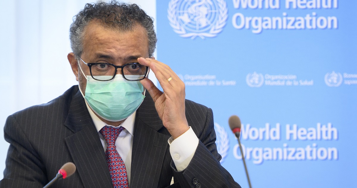 Tedros Adhanom.
