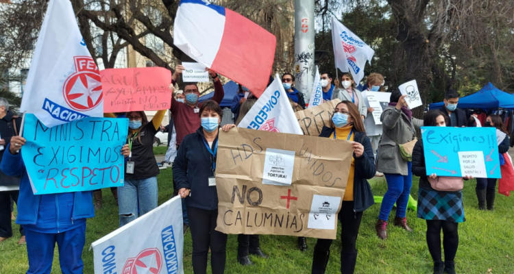 trabajadores psiquiátrico paro torturas