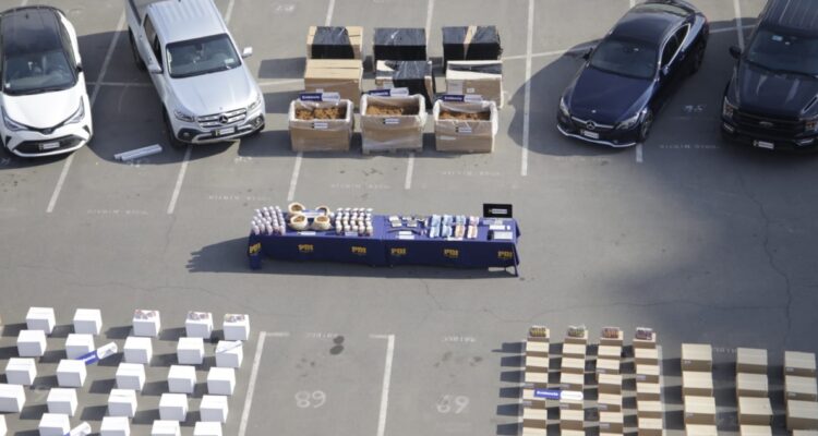 Detenidos por tráfico en la capital